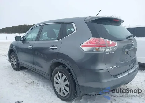2015 Nissan Rogue S from USA, damaged, VIN KNMAT2MV8FP512585